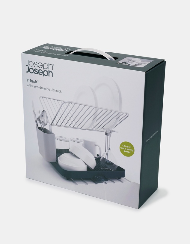 Joseph Joseph - Y-Rack™ 2-tier Dish Rack (Grey)