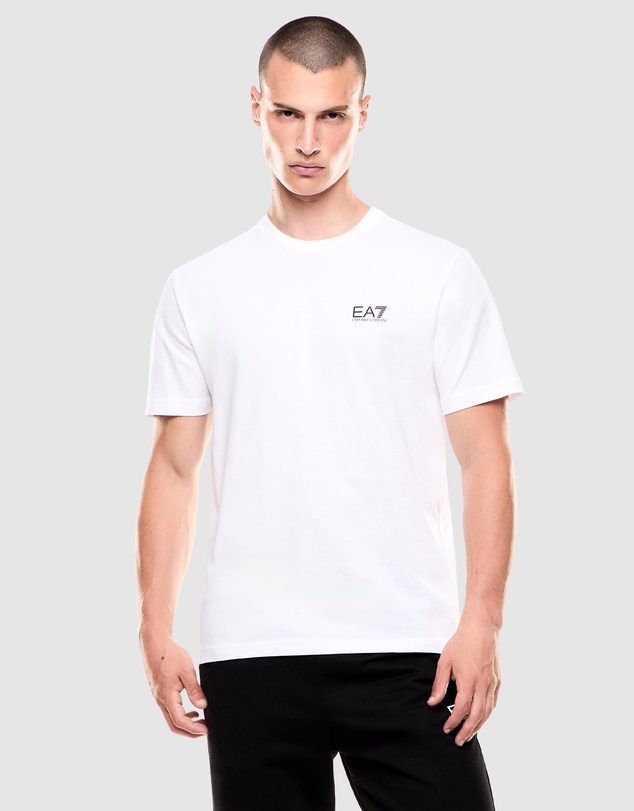 Emporio Armani EA7 - Train Logo Series M Tee SS Extended Logo CC