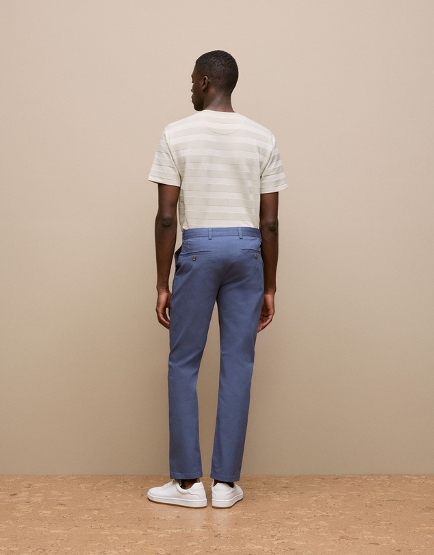 Trenery - Regular Fit Chino Pant in Dark Blue