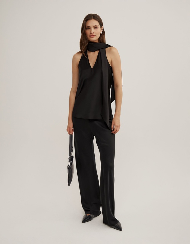 Witchery - V-neck Scarf Top