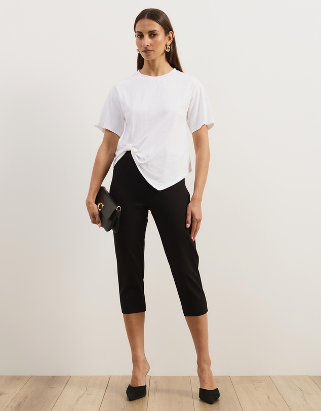 Atmos&Here - Lorrie Twist Waist T-Shirt