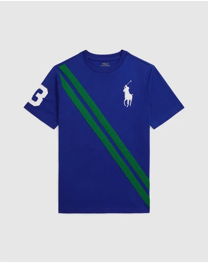 Polo Ralph Lauren - Big Pony Heavyweight Cotton Jersey Tee - Teens