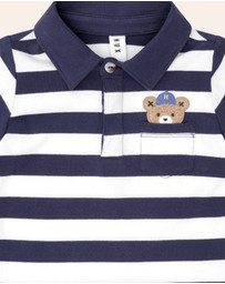 Huxbaby - Peekaboo Varsity Hux Tee - Babies-Kids
