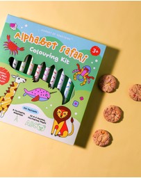 Journey Of Something - Alphabet Safari Colouring Kit