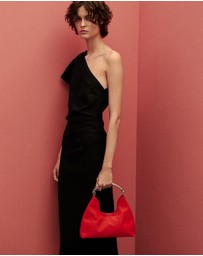 M.N.G - Rachel Asymmetrical Linen Dress