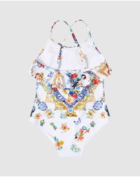 Camilla - Round Neck One Piece - Kids-Teens