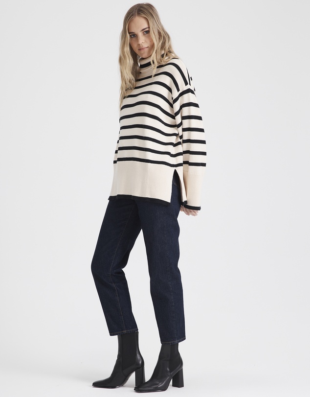 Everly Collective - Hudson Striped Knit