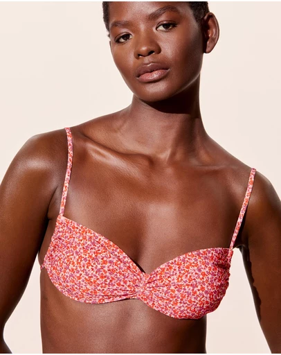& Other Stories - Ruched Bikini Top