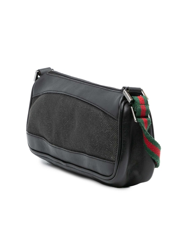 Pre-Loved by Azura Reborn - Pre-Loved Denim Web Shoulder Bag