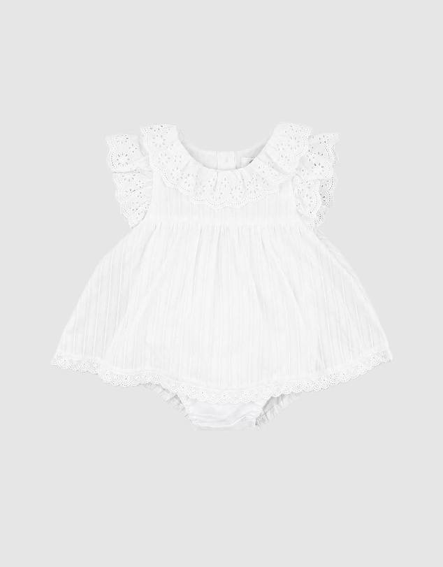 Bebe by Minihaha - Willa Overlay Bodysuit - Babies