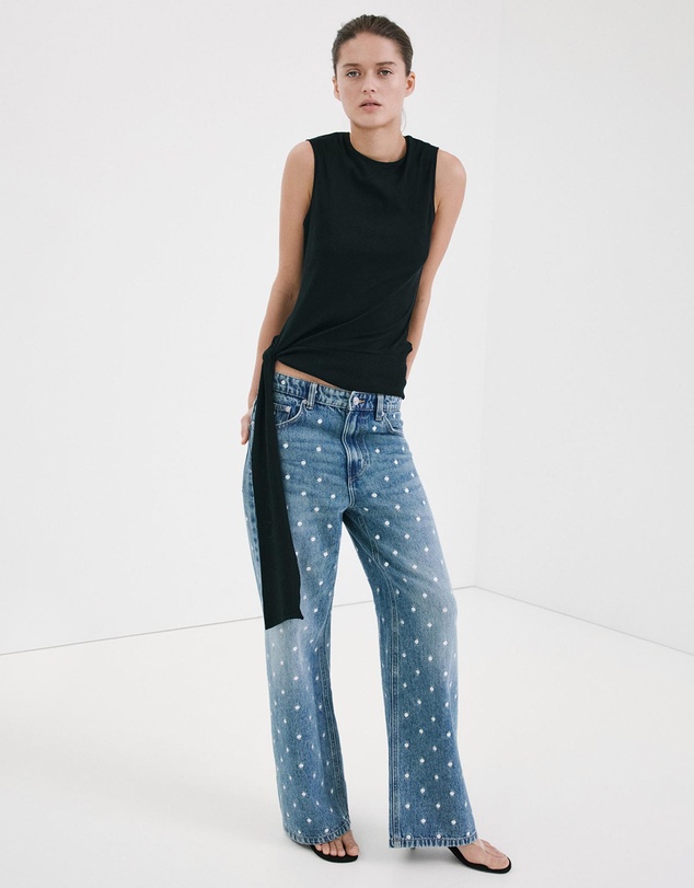 M.N.G - Lunares Jeans