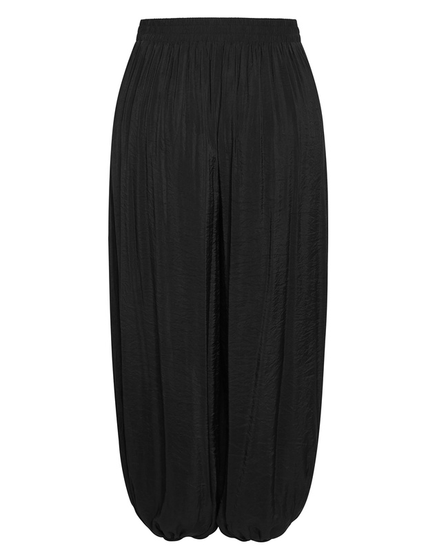 City Chic - Plus size Flow Harem Pant - black