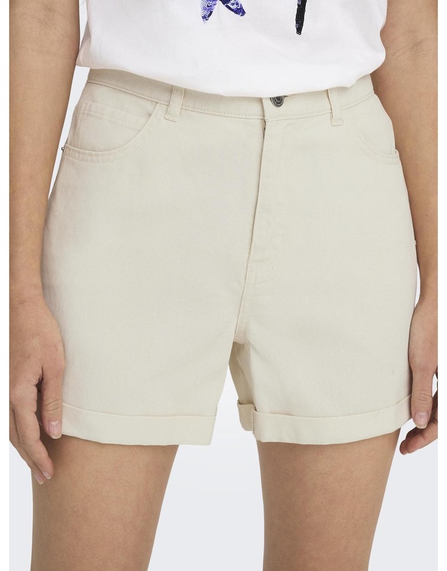 ONLY - Vega High Waisted Denim Shorts