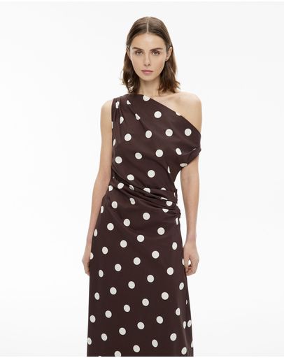 the line by k red dress Kylie Red High-Neck Maxi Dress With Chiffon Skirt  Club L London