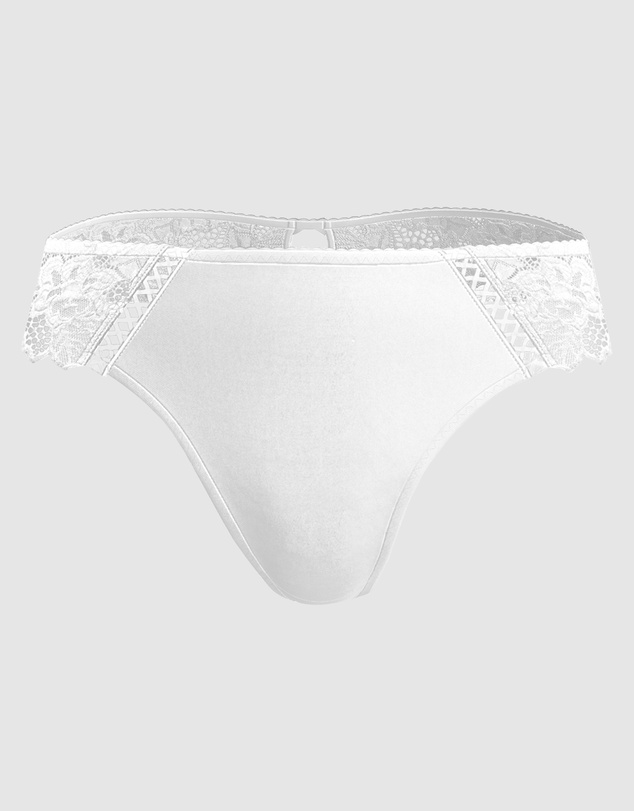 Sans Complexe - Arum Microfibre & Lace Bikini Brief