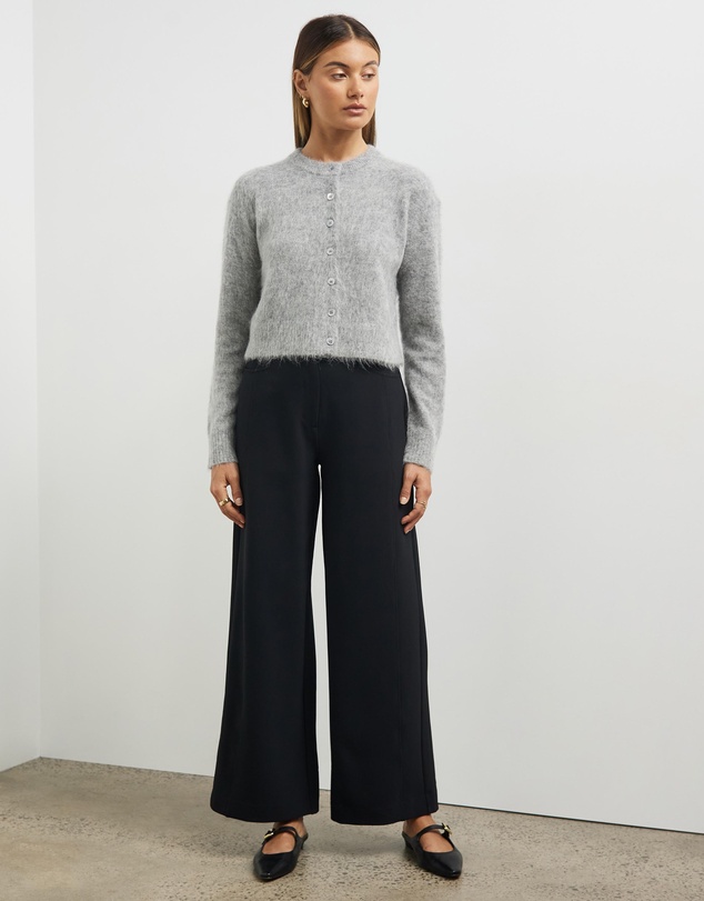 Minima Esenciales - Harriette Alpaca Wool Blend Cardigan