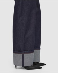 COS - Facade Turn-Up Straight-Leg Jeans