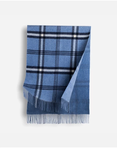 Ozwear Connection Uggs - Ugg 100% Australian Merino Wool Reversible Wrap Steel Blue