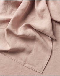 Aura Home - Emile Linen Flat Sheet