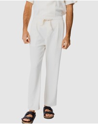 Justin Cassin - Palma Loose Ribbed Pants