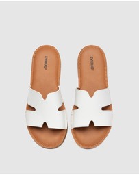 EVERAU - EverAU Ugg Clovey Cow Leather Upper Loafer Oxfords Flats