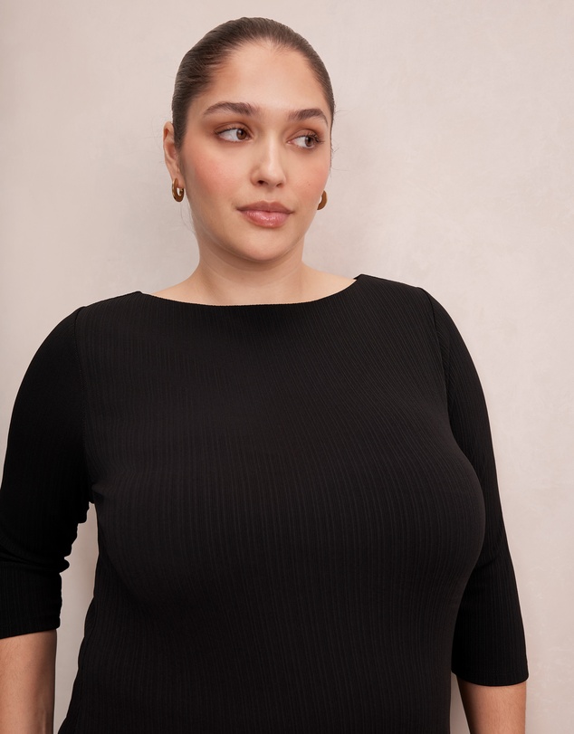 Forever New Curve - Frankie Curve 3 & 4 Sleeves Top