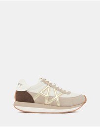 Armani Exchange - Royale Suede Sneakers - Women's