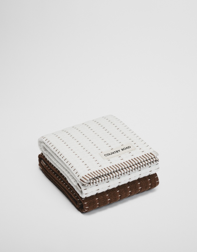 Country Road - Mira Australian Cotton Tea Towel Pack Of 2