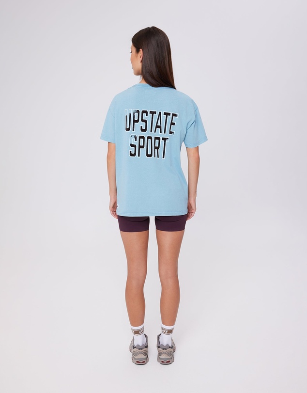 Upstate - Thrive Tee - Washed Blue Haze