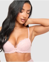Ann Summers - Sexy Lace Padded Plunge Bra