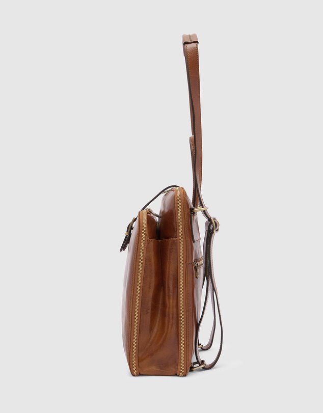 Florence - The Emma Tan 3-in-1 Convertible Backpack