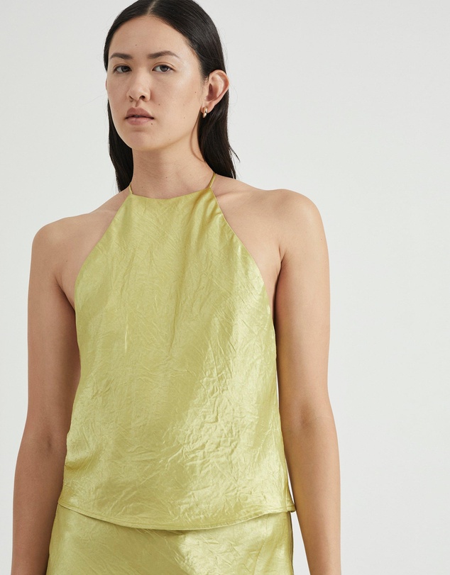 Third Form - Crush Bias Halter Top