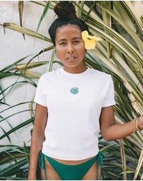 Roxy - Womens Oasis Baby Rib T-Shirt