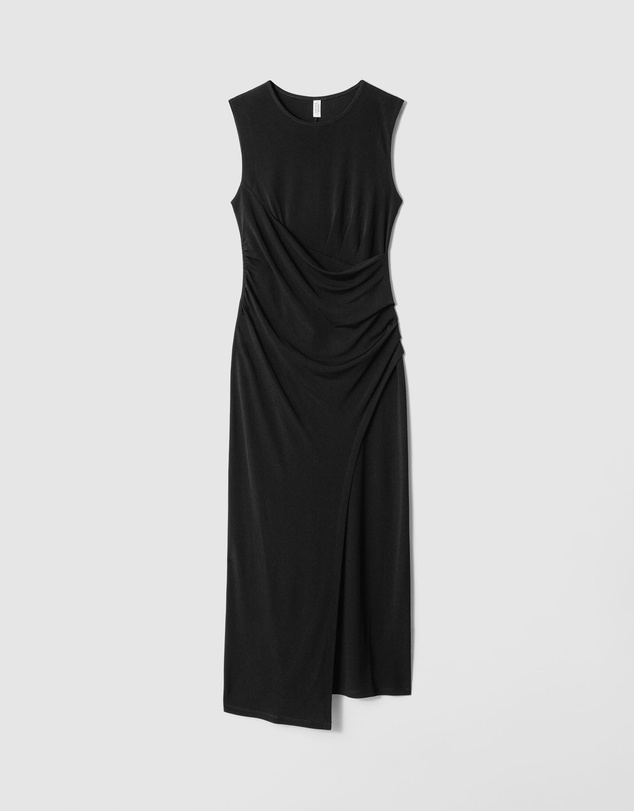 & Other Stories - Draped Midi Dress