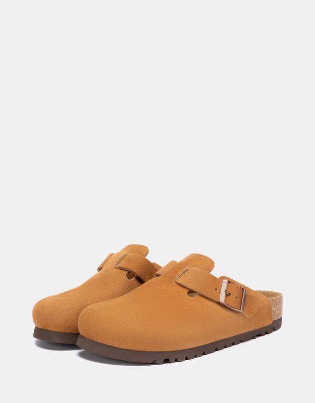 EVERAU - Australian Shepherd Ugg Berrin Cow Suede Upper Loafer Oxfords Flats