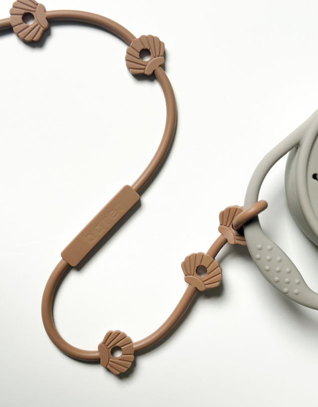 Bare The Label - Shell Silicone Attachment Strap