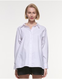 Soon Maternity - Ella Back Tie Cotton Shirt