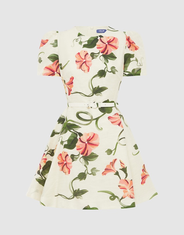 LEO LIN - Elyse Short Sleeve Mini Dress