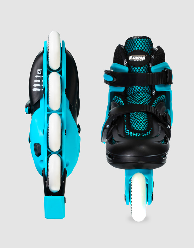 Crazy Skates - Blade Size Adjustable Inline Skates