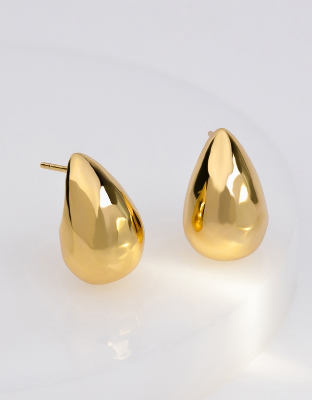 Wanderlust + Co - Teardrop Classic 20mm Stud Earrings