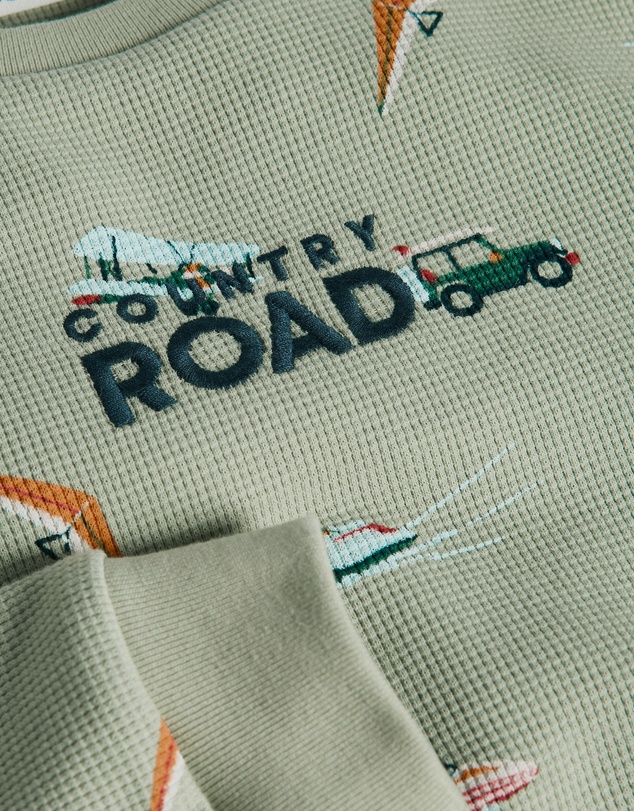 Country Road - Australian Cotton Long Sleeve Motor Sport Pyjamas