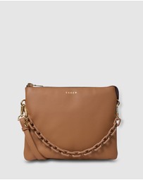 SABEN - Matilda Crossbody Toffee + Tonal Chain