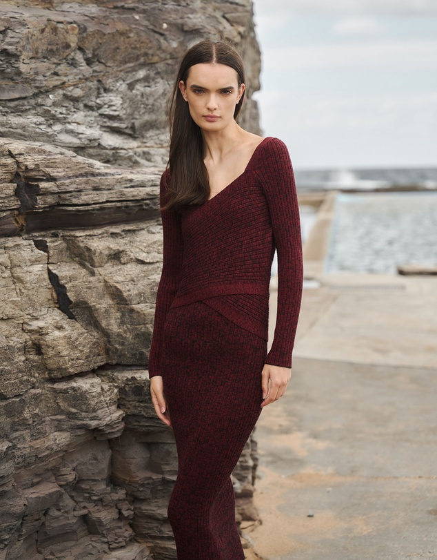 Forcast - Cienna Knit Skirt