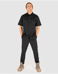 UNIT Workwear - UNIT Mens Short Sleeve Task Work Drill Shirt