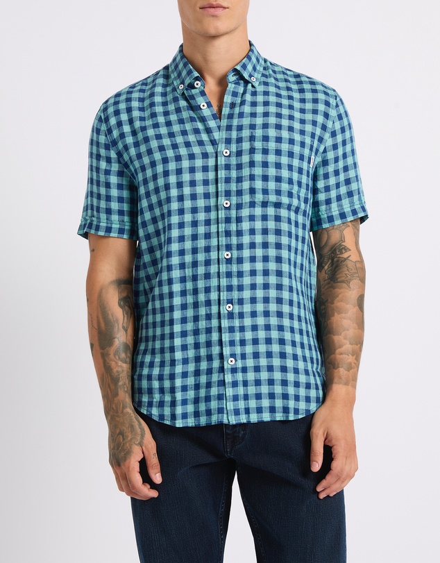 Marcs - Check The Mail Linen Shirt