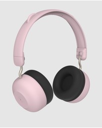 Kreafunk - Kreafunk Kids Buzz Junior Bluetooth Headphones - Dusty Rose