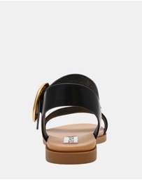 Steve Madden - Tacee Black Sandals