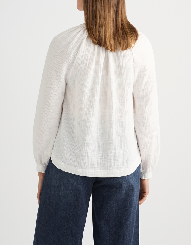 David Lawrence - Yana Cotton Crinkle Blouse