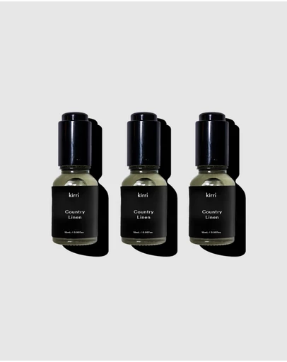 Kirri by Scent Australia Home - Country Linen 15ml Trio