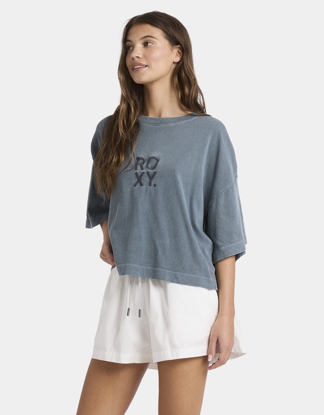 Roxy - Womens Warm Ups Oversized T-Shirt